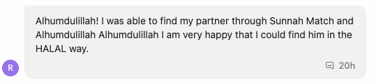 I am very happy that I could find him in the HALAL way